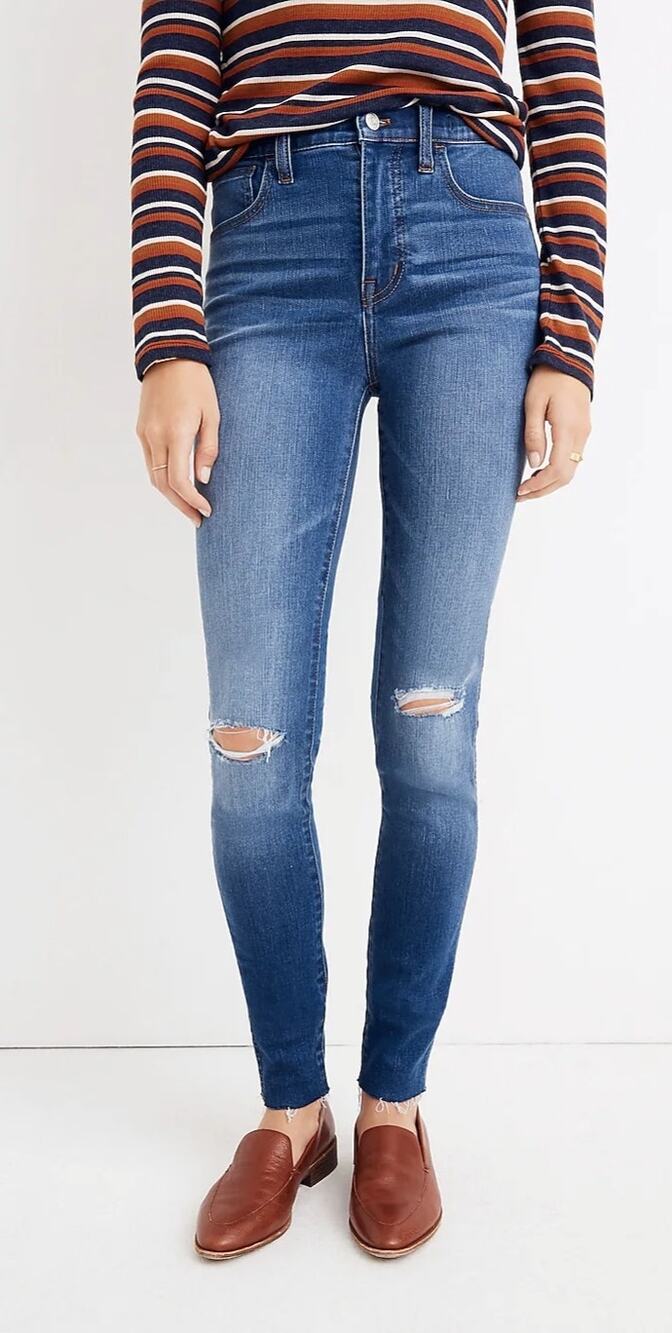 Madewell Roadtripper Knee-Rip Edition Jeans Size 27